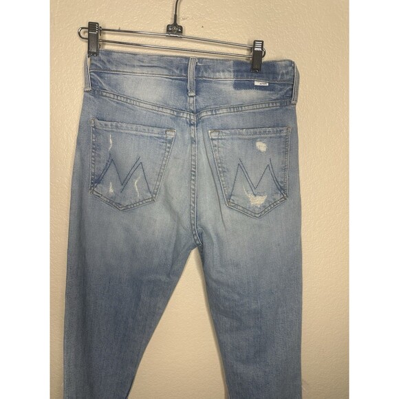 Mother Superior Jeans Tomcat The Confession High Rise Destroyed Jeans 26 - Picture 12 of 16